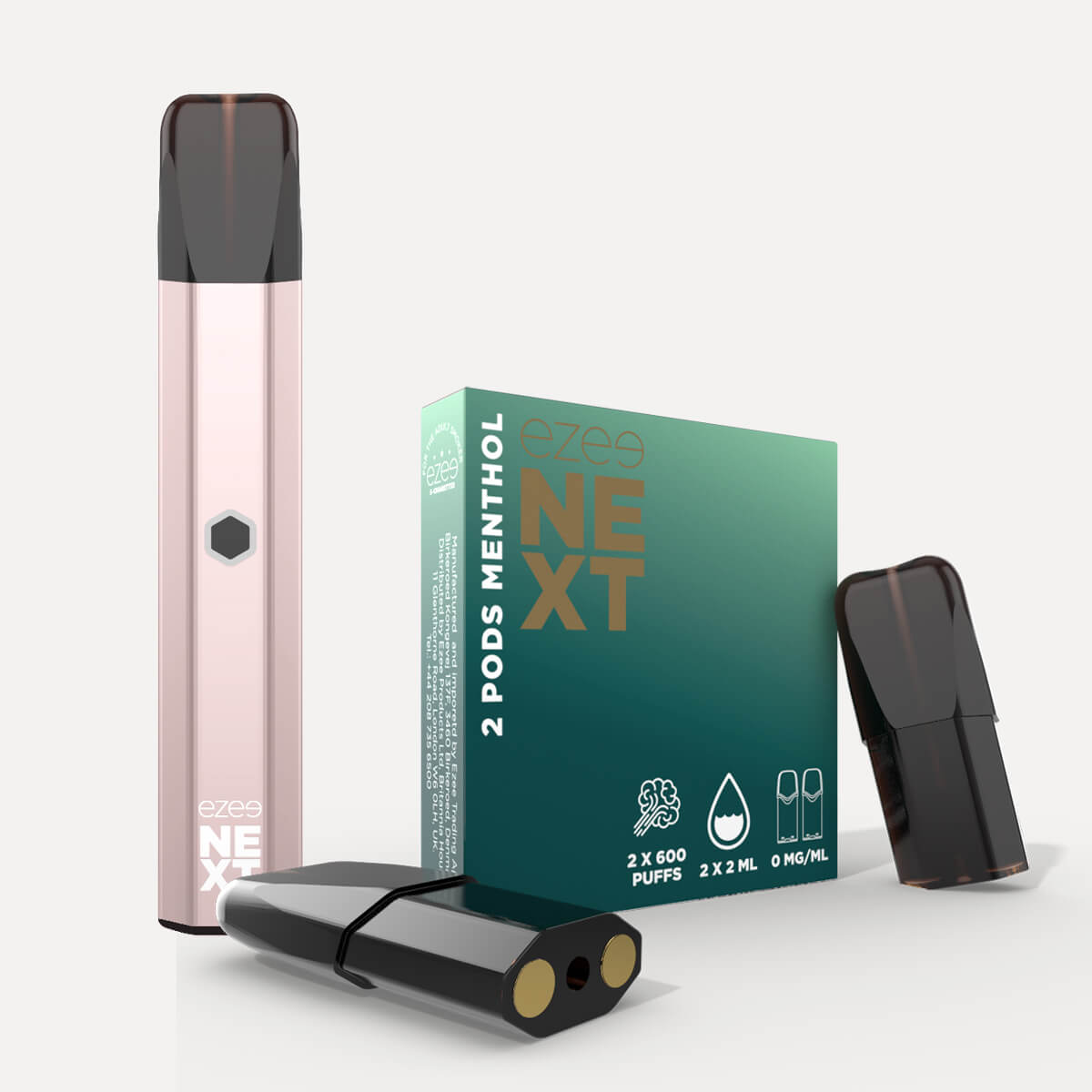 Ezee Next Pod Kit de inicio Beige - Mentol Sin Nicotina