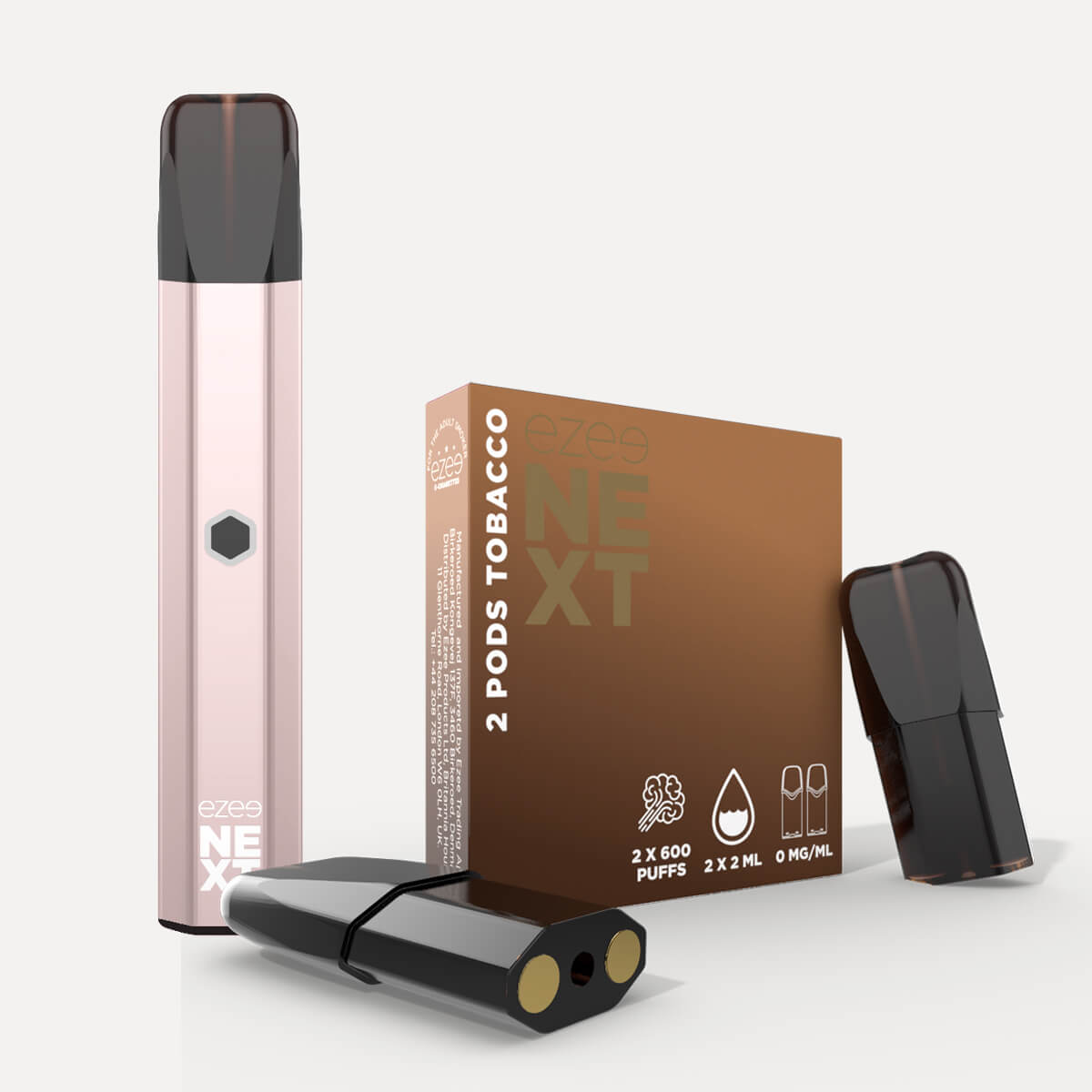 Ezee Next Pod Kit de inicio Beige - Tabaco Sin Nicotina