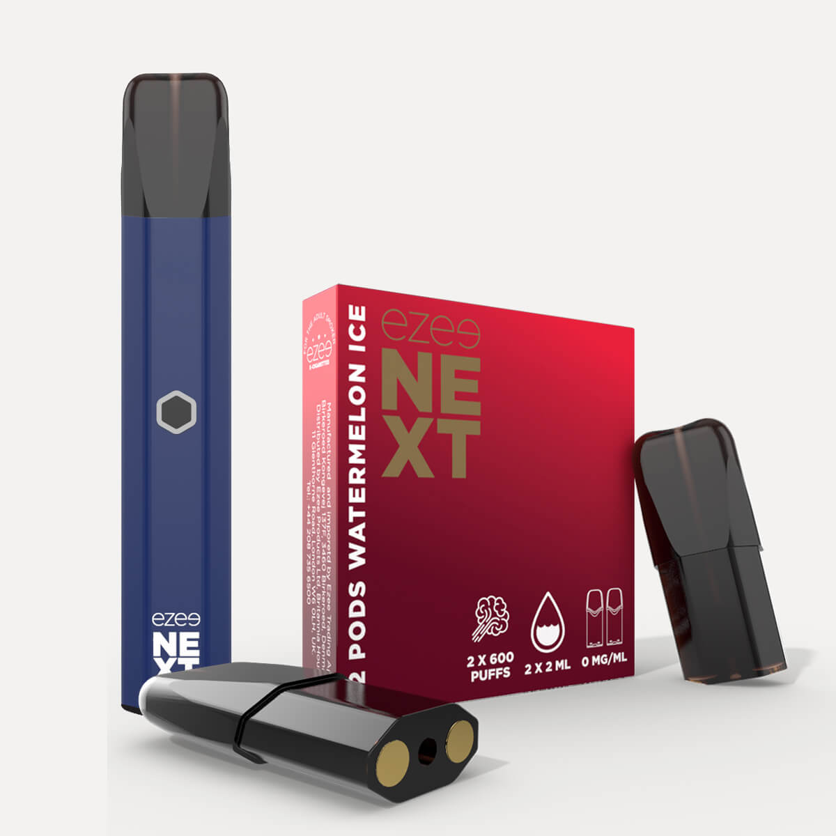 Ezee Next Pod Kit de inicio Azul - Sandía Ice Sin Nicotina