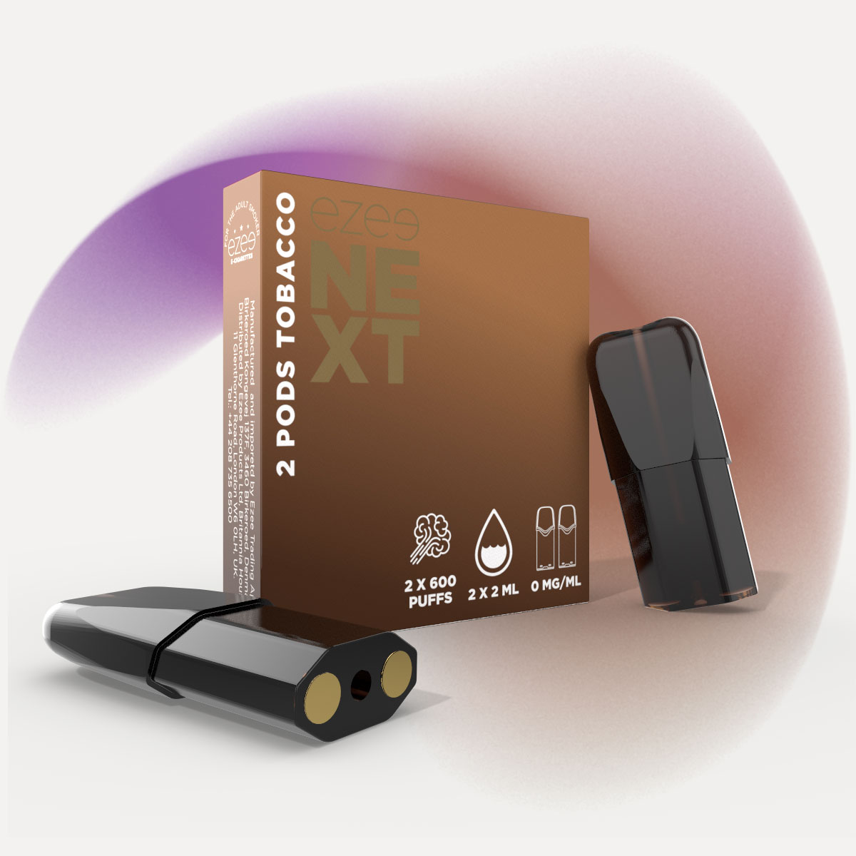 Ezee Next Pod Kit de inicio Beige - Tabaco Sin Nicotina
