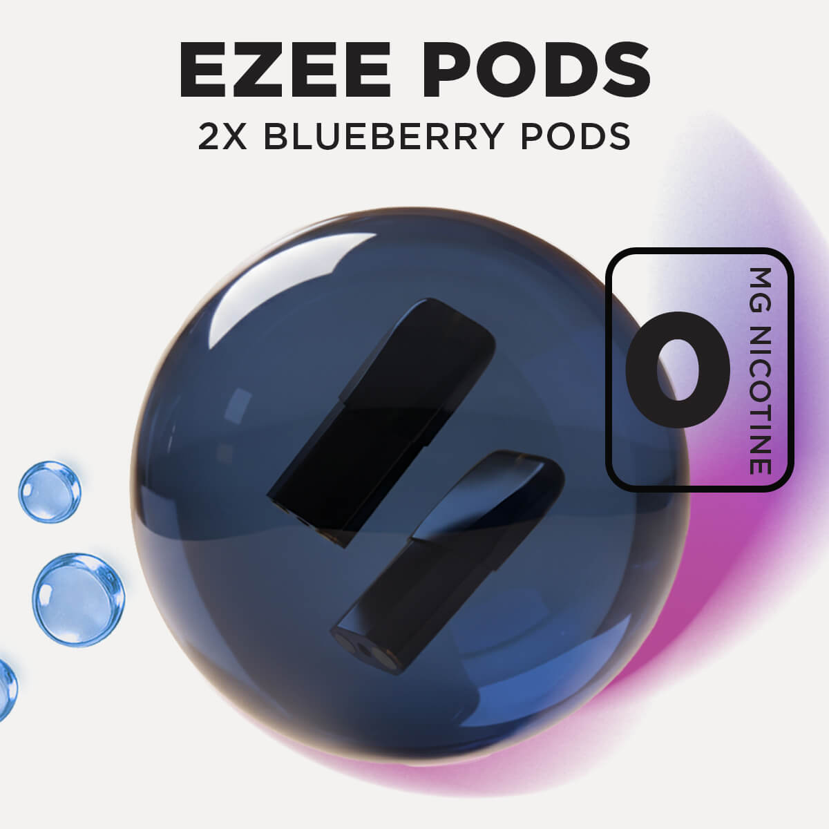 Ezee Next Pods Desechables Sabor Arándano Sin Nicotina (Pack de 2)