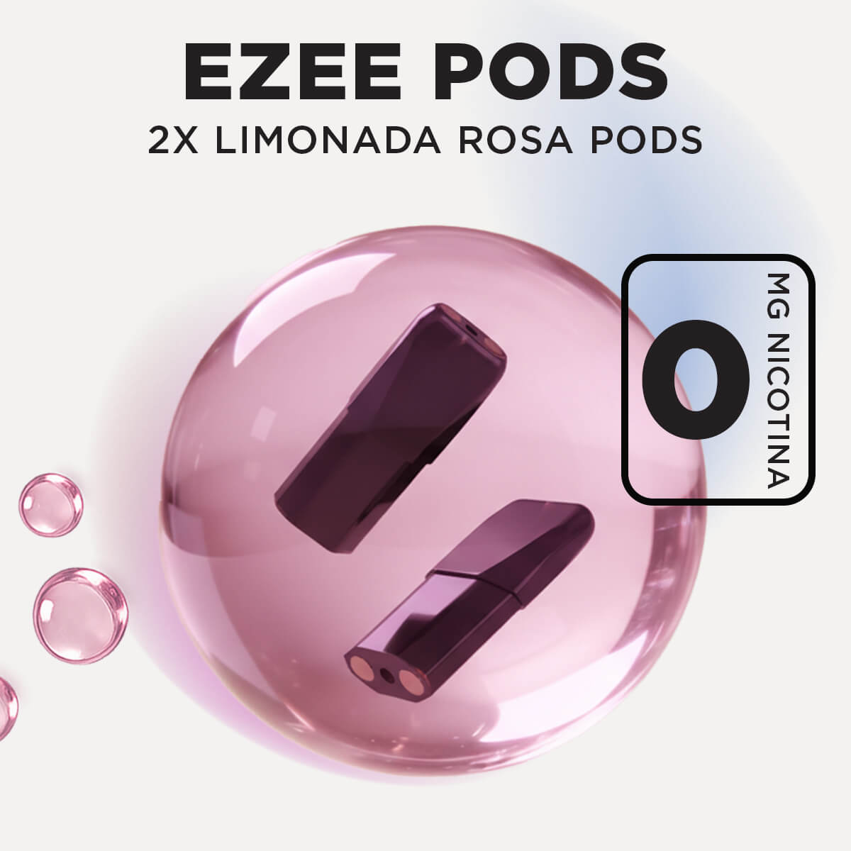 Ezee Next Pods Desechables Sabor Limonada rosa Sin Nicotina (Pack de 2)
