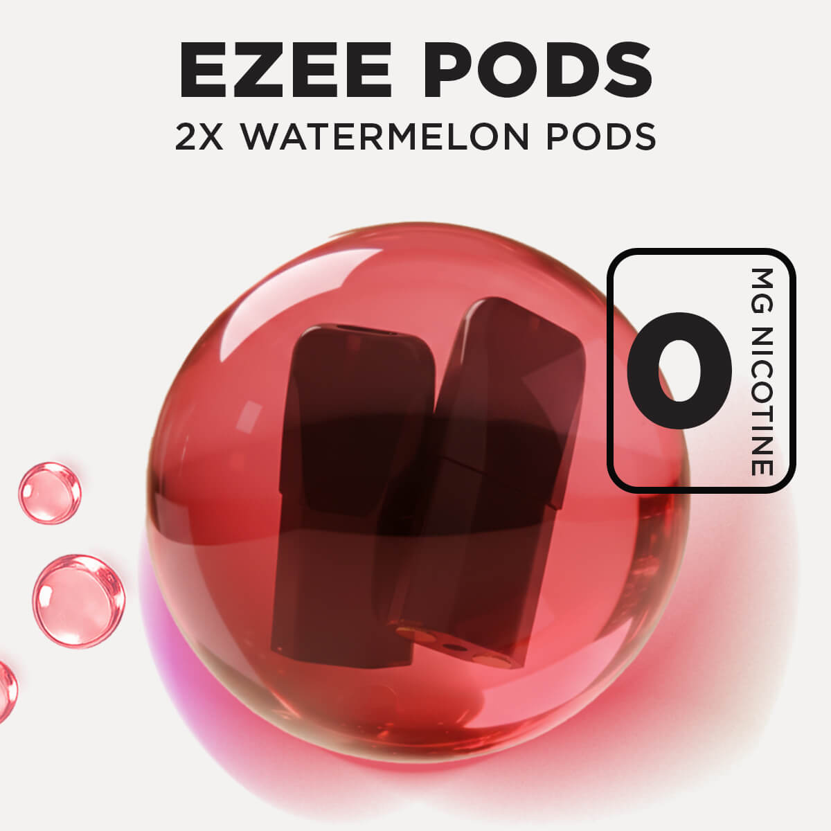 Ezee Next Pods Desechables Sabor Sandía Ice Sin Nicotina (Pack de 2)