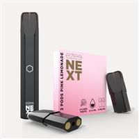 Ezee Next Pod Kit de inicio Negro - Limonada rosa Sin Nicotina
