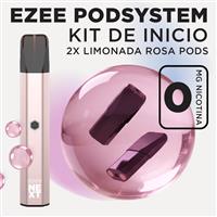 Ezee Next Pod Kit de inicio Beige - Limonada rosa Sin Nicotina