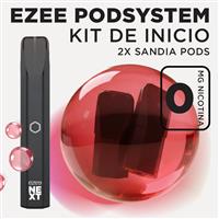 Ezee Next Pod Kit de inicio Negro - Sandía Ice Sin Nicotina