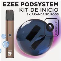 Ezee Next Pod Kit de inicio Marrón - Arándano Sin Nicotina