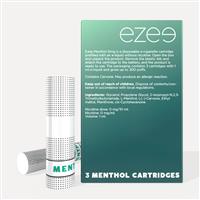 Ezee Cigalike Cartuchos de Mentol Sin Nicotina (x3)