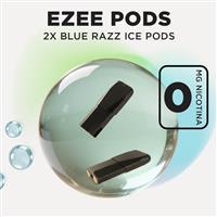 Ezee Next Pods Desechables Sabor Blue Razz Ice Sin Nicotina (Pack de 2)