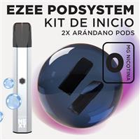 Ezee Next Pod Kit de inicio Plata - Arándano Sin Nicotina