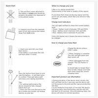 Ezee Next Pod Kit de inicio Plata - Tabaco Sin Nicotina