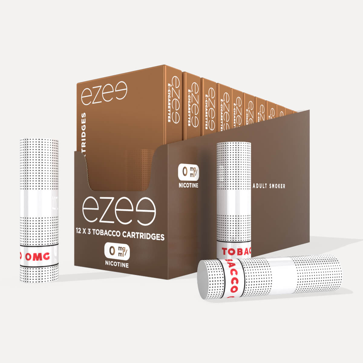 Ezee Cartuchos Tabaco Sin Nicotina (x36)