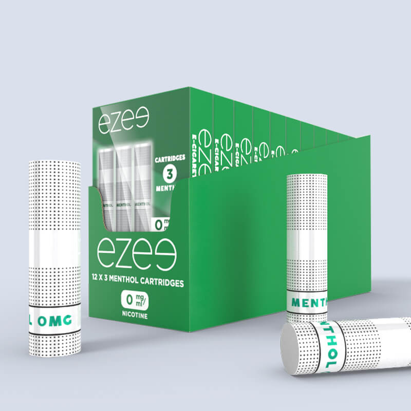 Ezee Cartuchos Mentol Sin Nicotina (x36)