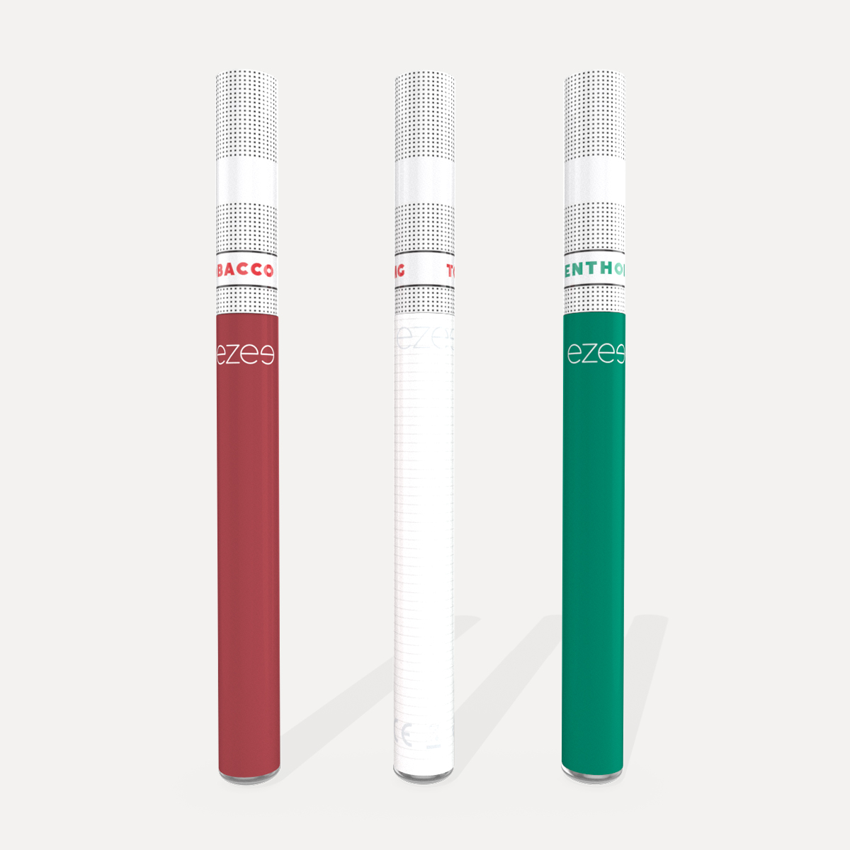 Ezee Cigalike - Roja, bianco, verde