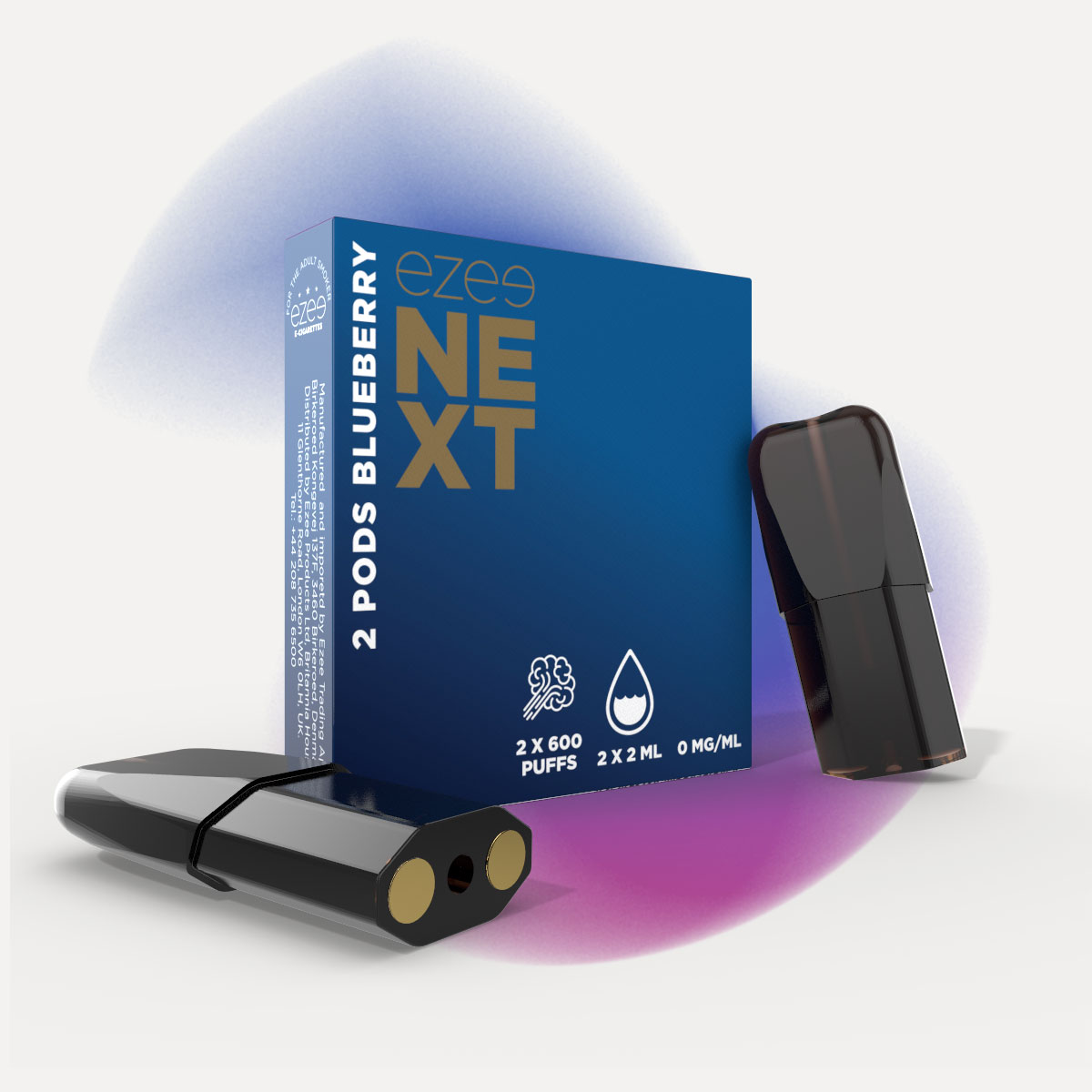 Ezee Next Pods Desechables Arándano