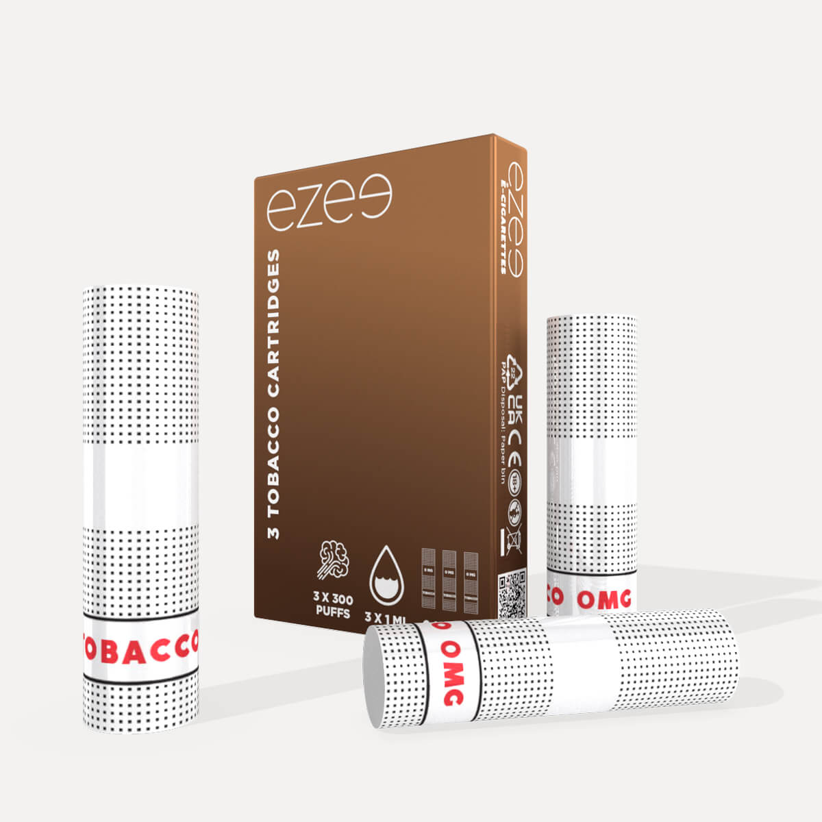 Cartuchos Ezee Tabaco Sin Nicotina