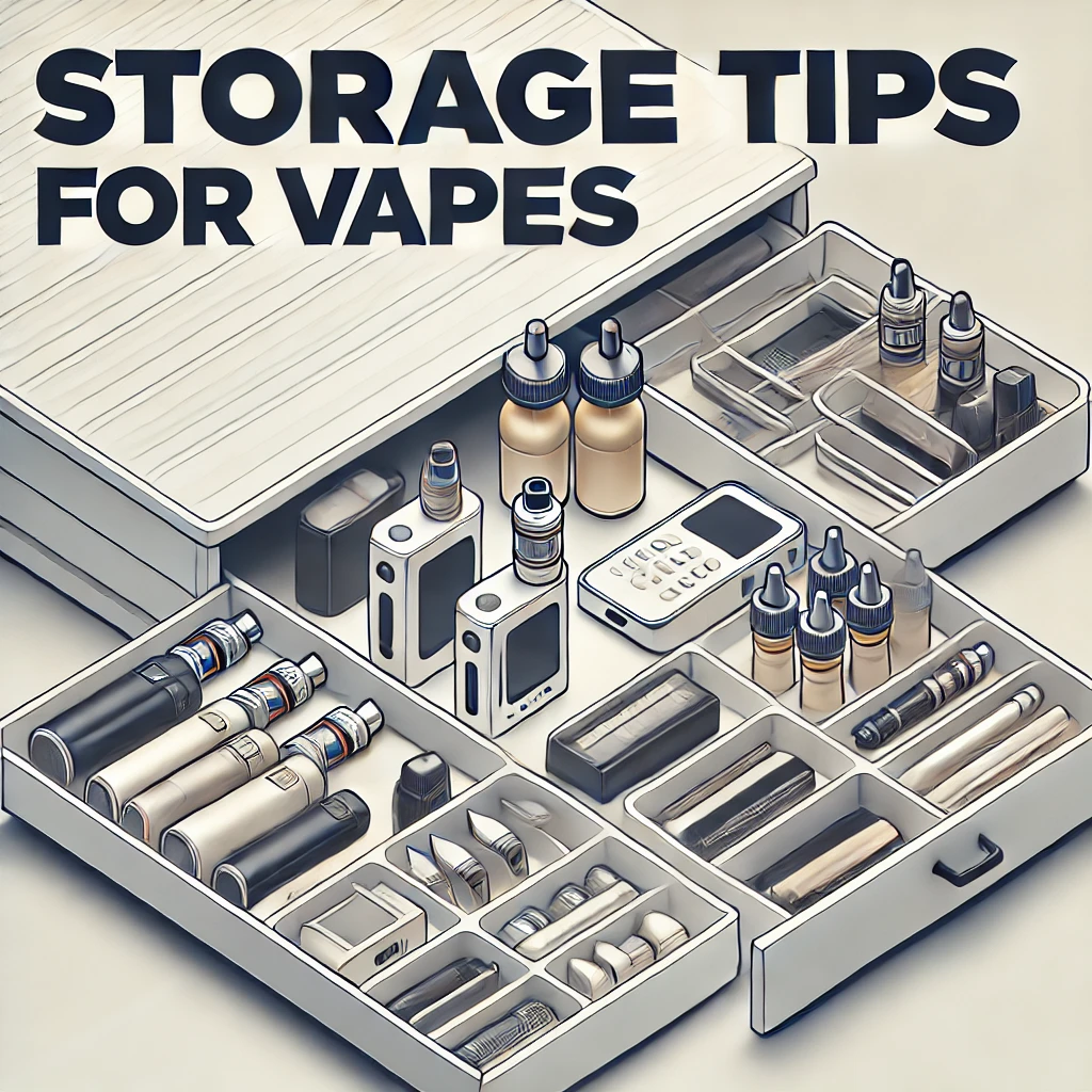 ¿Cómo almacenar tu vape correctamente?